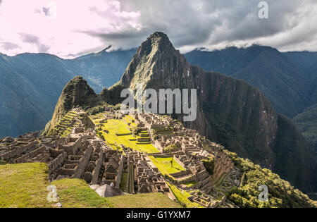 Machu Picchu, Perù Foto Stock