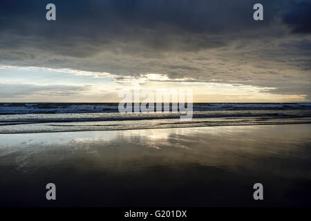 Woolacombe Beach nella contea inglese del North Devon, Regno Unito. Foto Stock