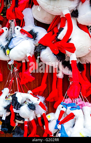 Negozio di souvenir da Austria, Burgenland; negozio di souvenir aus Österreich, Neusiedlersee, Burgenland Foto Stock