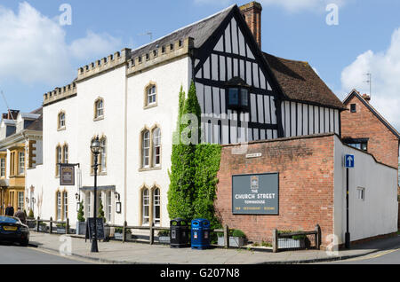 La Chiesa Street Townhouse hotel e ristorante in Stratford-upon-Avon Foto Stock