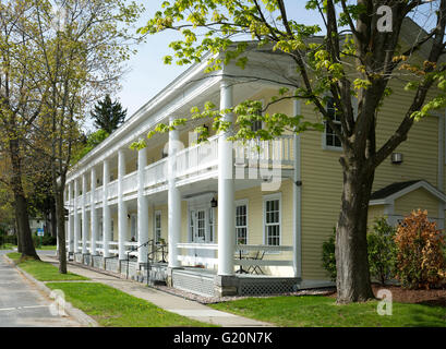 La locanda in Essex New York Adirondack State Park Lake Champlain USA America. Foto Stock