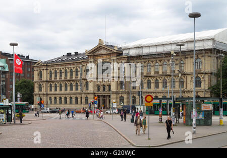 Ateneum, il famoso museo di arte a Helsinki in Finlandia. Foto Stock