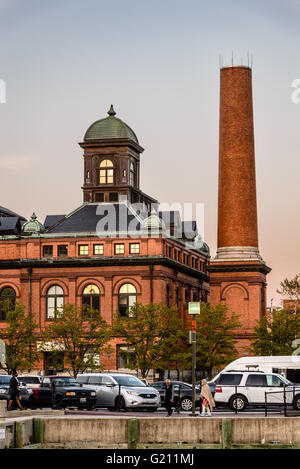 Eastern Avenue stazione di pompaggio, Baltimore Opere Pubbliche Museum, il Porto Interno di Baltimore, MD Foto Stock