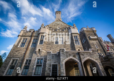 Casa Loma, in Midtown Toronto, Ontario. Foto Stock