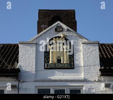 Le Torri pub, su Walsall Road, Birmingham Foto Stock