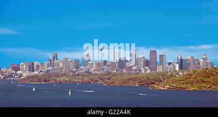 Skyline della città di Sydney Australia NSW Foto Stock