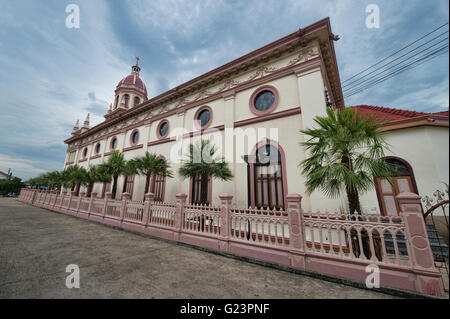 Il portoghese chiesa di Santa Cruz (Kudi Jin) a Bangkok, in Thailandia Foto Stock