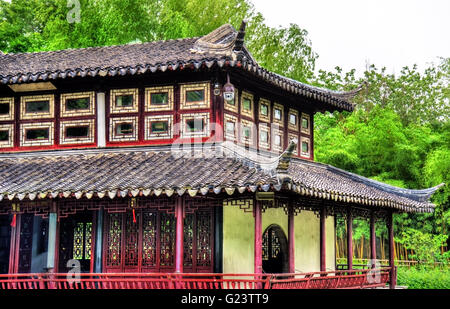 Amministratore di umile's Garden, il più grande giardino di Suzhou Foto Stock