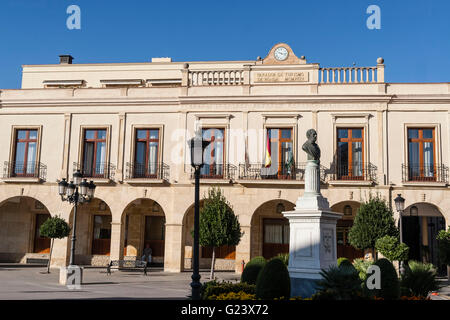 Turismo Nazionale Parador Hotel Ronda, Plaza de Espana, provincia di Malaga, Spagna Foto Stock