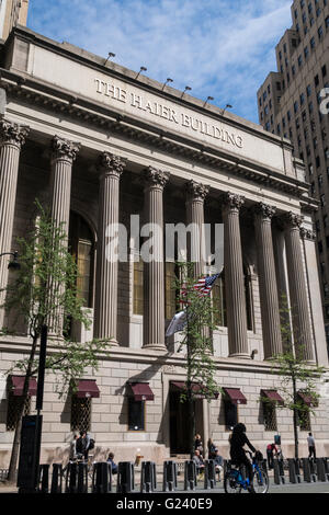 La Haier Building, 1356 Broadway , New York, Stati Uniti d'America Foto Stock