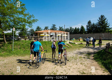 L'Italia, Castelletto di Cuggiono, Parco del Ticino, Ticino Parco Regionale Foto Stock