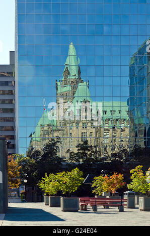 Edifici di interesse storico nel centro cittadino di Ottawa, Canada Foto Stock