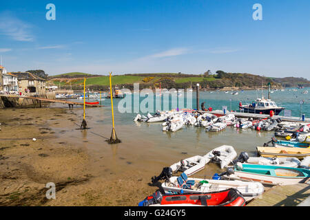 Waterfront a Salcombe South Hams Devon England Regno Unito Europa Foto Stock