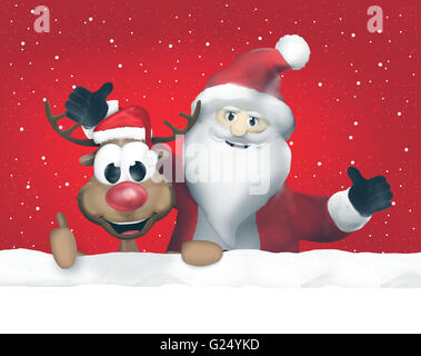 Festa di Natale Foto Stock