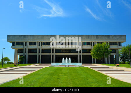 Kansas Suprema corte giudiziaria edificio centrale in una giornata di sole Foto Stock