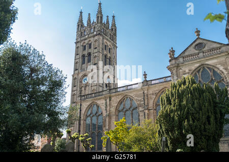 La chiesa di Saint Mary Warwick, Warwickshire, Regno Unito, Foto Stock