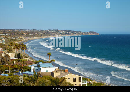 Bellissima vista del Point Dume State Beach Foto Stock