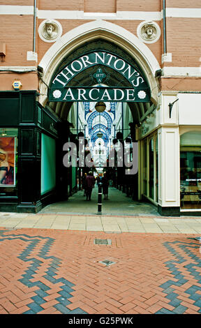 Thorntons Arcade, Leeds Foto Stock