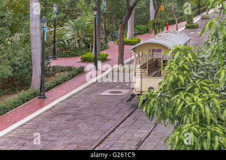 GUAYAQUIL, ECUADOR, ottobre - 2015 - Ingresso del parco storico, una attrazione turistica si trova a Guayaquil, Ecuador. Foto Stock