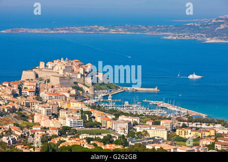 Cittadella di Calvi, in Corsica, Francia Foto Stock
