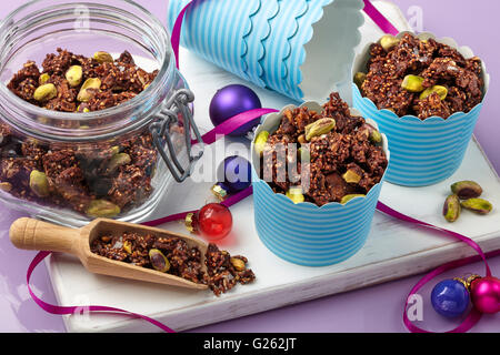 Cococa chai granola Foto Stock