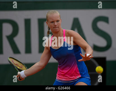 Stade Roland Garros di Parigi, Francia. Xxiv Maggio, 2016. Roland Garros Open di Francia di Tennis Day 3. Credito: Azione Sport Plus/Alamy Live News Foto Stock