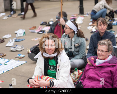 Londra, UK, 25 maggio, 2016 milioni di manifestanti mancanti al di fuori del reparto di salute, Whitehall London Credit: Ian Davidson/Alamy Live News Foto Stock