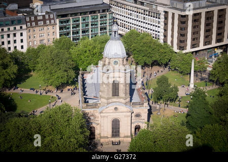 ST. PHILLIPS CATHEDRAL, BIRMINGHAM, WEST MIDLANDS, INGHILTERRA. Foto Stock