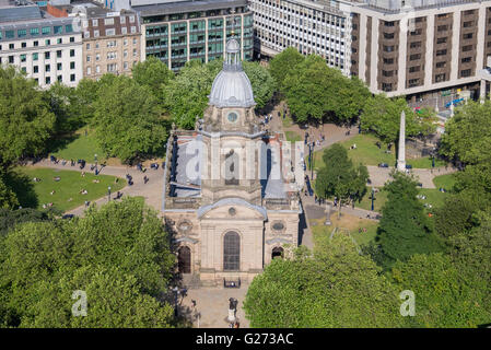 ST. PHILLIPS CATHEDRAL, BIRMINGHAM, WEST MIDLANDS, INGHILTERRA. Foto Stock