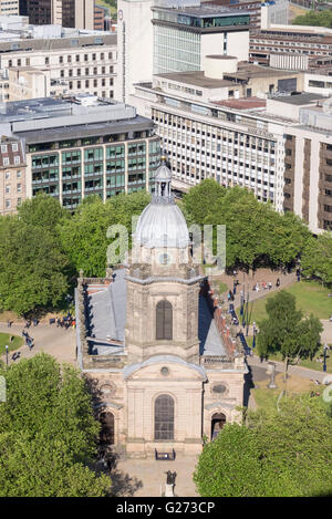 ST. PHILLIPS CATHEDRAL, BIRMINGHAM, WEST MIDLANDS, INGHILTERRA. Foto Stock