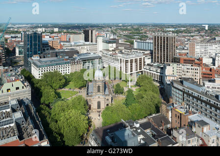 ST. PHILLIPS CATHEDRAL, BIRMINGHAM, WEST MIDLANDS, INGHILTERRA. Foto Stock