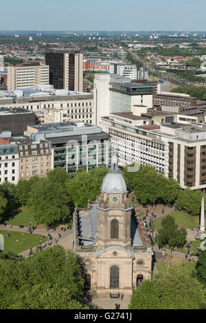 ST. PHILLIPS CATHEDRAL, BIRMINGHAM, WEST MIDLANDS, INGHILTERRA. Foto Stock