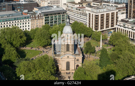 ST. PHILLIPS CATHEDRAL, BIRMINGHAM, WEST MIDLANDS, INGHILTERRA. Foto Stock