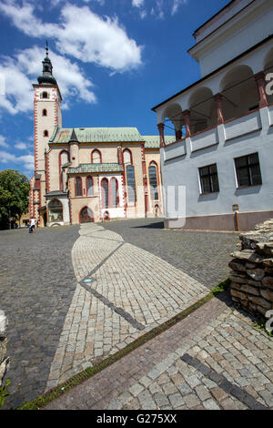 Chiesa dell'Assunzione, Banska Bystrica, Slovacchia, Europa Foto Stock