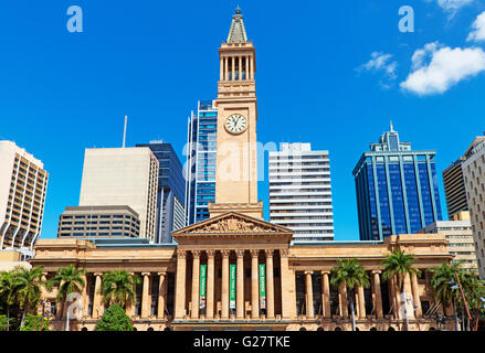 Municipio il King George Square, Brisbane, Queensland, Australia Foto Stock