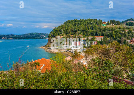 La Slovenia Costa e Kras - Fiesa - Portorose Foto Stock