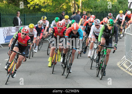 Redditch, Regno Unito 26 maggio 2016. Pearl Izumi ciclo Tour serie 4 e matrice Grand Prix Ladies gara Credito: Terry Mason / Alamy Live News Foto Stock