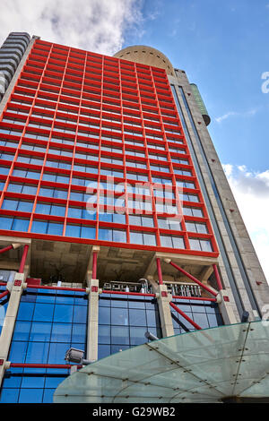 L'Hesperia Tower Hotel si trova a Barcellona il nuovo distretto finanziario e affaristico, tra l aeroporto e il centro della città Foto Stock