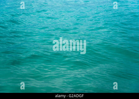 Increspate della superficie del mare Foto Stock