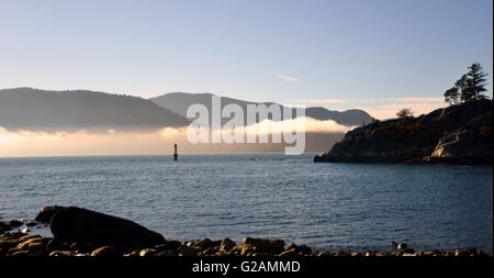 Whytecliff Park con il cloud 1, West Vancouver Foto Stock