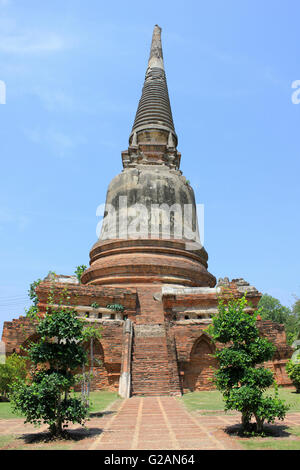 Wat Yai Chai Mongkhon, Buddist Temple, Thailandia Foto Stock