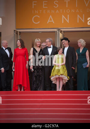 In occasione del gala screening per il film La BFG alla sessantanovesima Cannes Film Festival, sabato 14 maggio 2016, Cannes, Francia. Fotografia Foto Stock