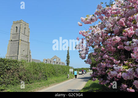 Sant'Andrea Chiesa, Covehithe, Suffolk, Inghilterra, Regno Unito. Foto Stock