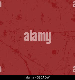 Distress Texture rosso Illustrazione Vettoriale