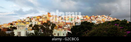 Vista panoramica della città di Las Palmas Foto Stock