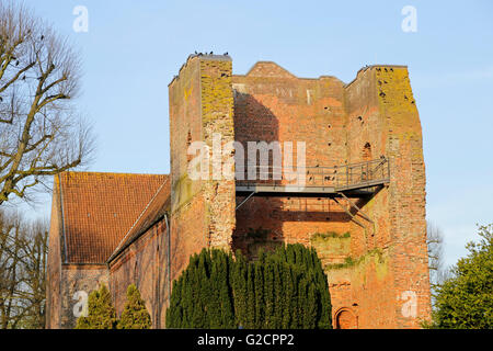 San Maurizio Chiesa, Reepsholt, East Friesland, Bassa Sassonia, Germania Foto Stock