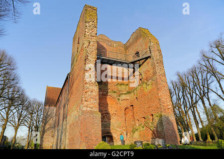 San Maurizio Chiesa, Reepsholt, East Friesland, Bassa Sassonia, Germania Foto Stock