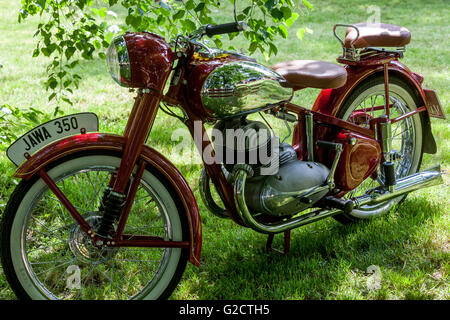 Moto cecoslovacca Jawa 350 Perak Foto Stock