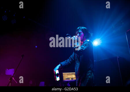 Londra, Regno Unito. Banda giapponese, Melt Banana gioca a la potenza Festival presso il Dome in Tufnell Park di Londra. Credito: Jo Syz/Alamy Live News Foto Stock