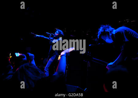 Londra, Regno Unito. Banda giapponese, Melt Banana gioca a la potenza Festival presso il Dome in Tufnell Park di Londra. Credito: Jo Syz/Alamy Live News Foto Stock